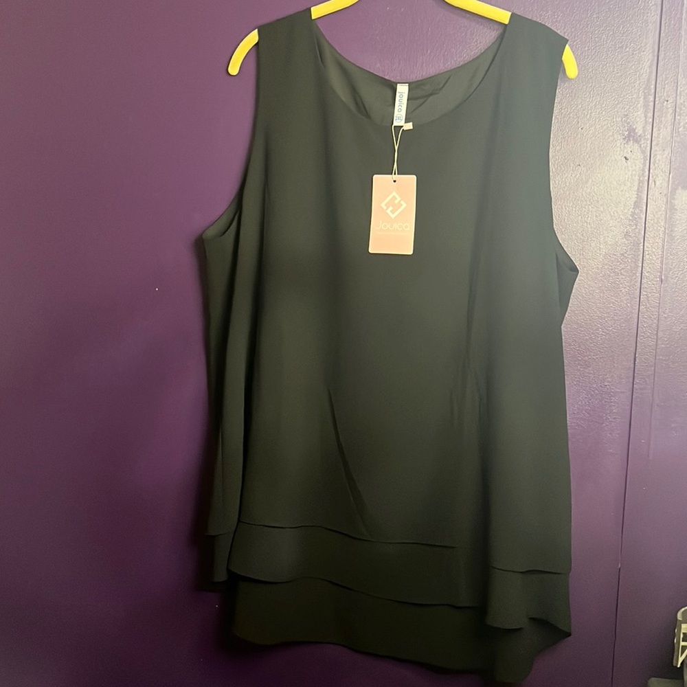 NWT Jouica black dress tank 2x